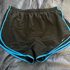 Two Pairs of Black Nike XL shorts